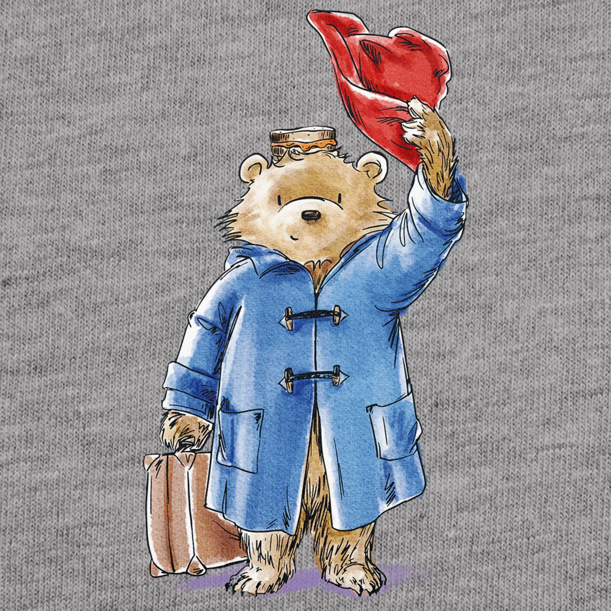 Classic Paddington "Doffing Hat" Ladies' T-Shirt - Image 4