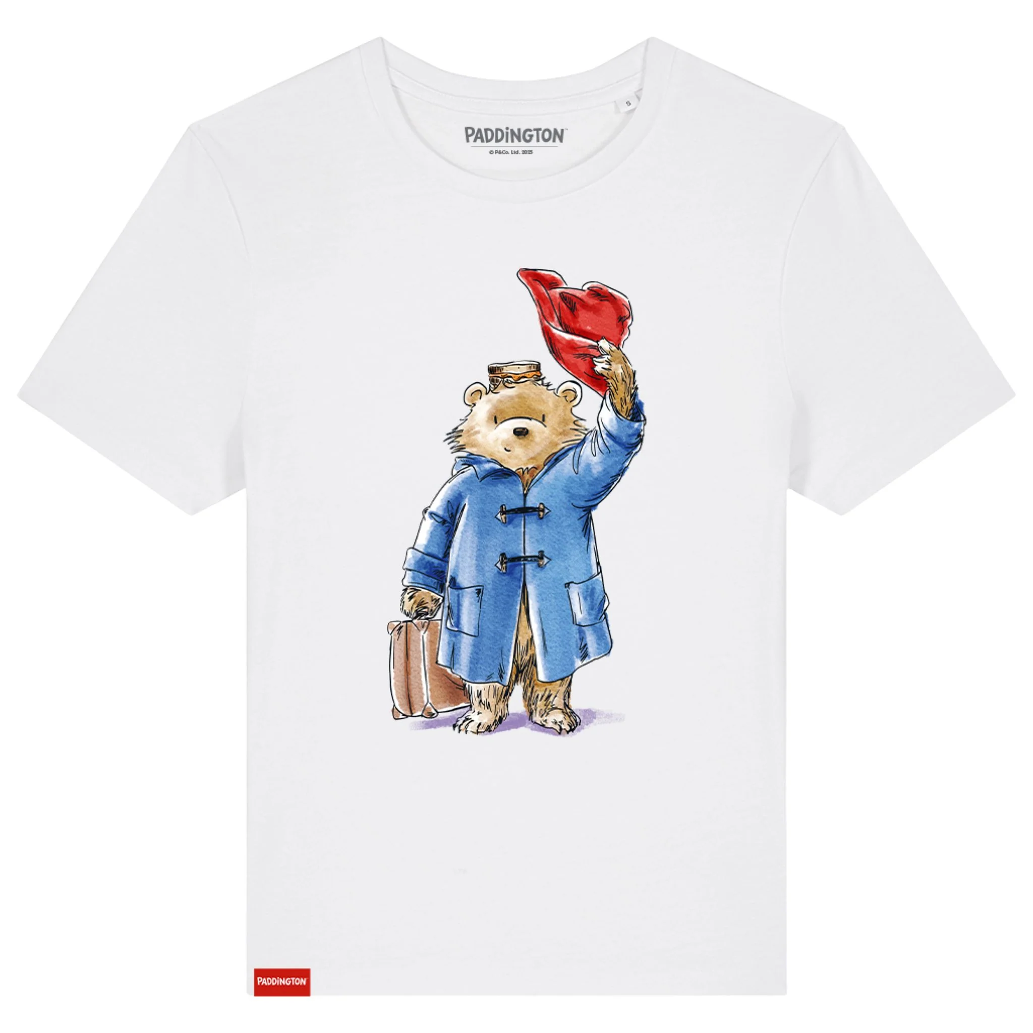 Classic Paddington "Doffing Hat" Ladies' T-Shirt - Image 7