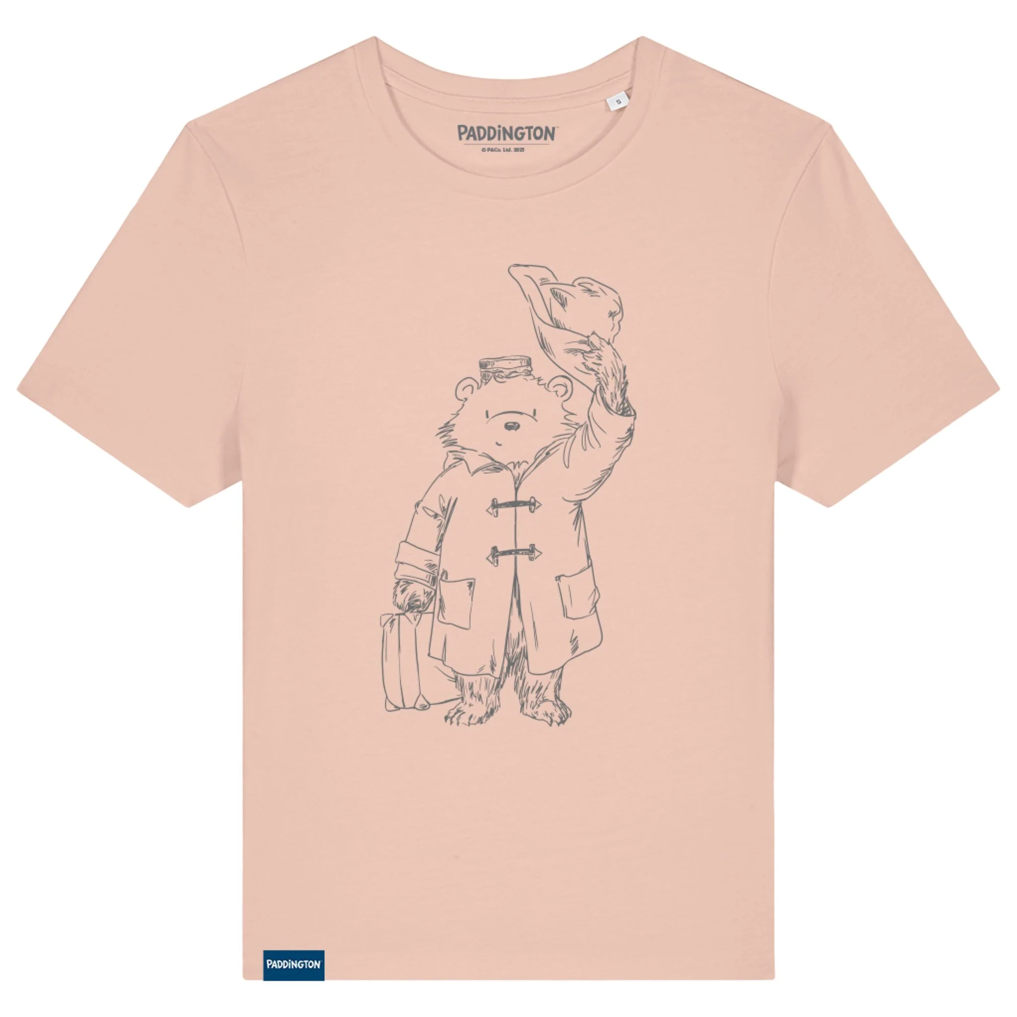 Classic Paddington "Doffing Hat" Sketch Ladies' T-Shirt - Image 5