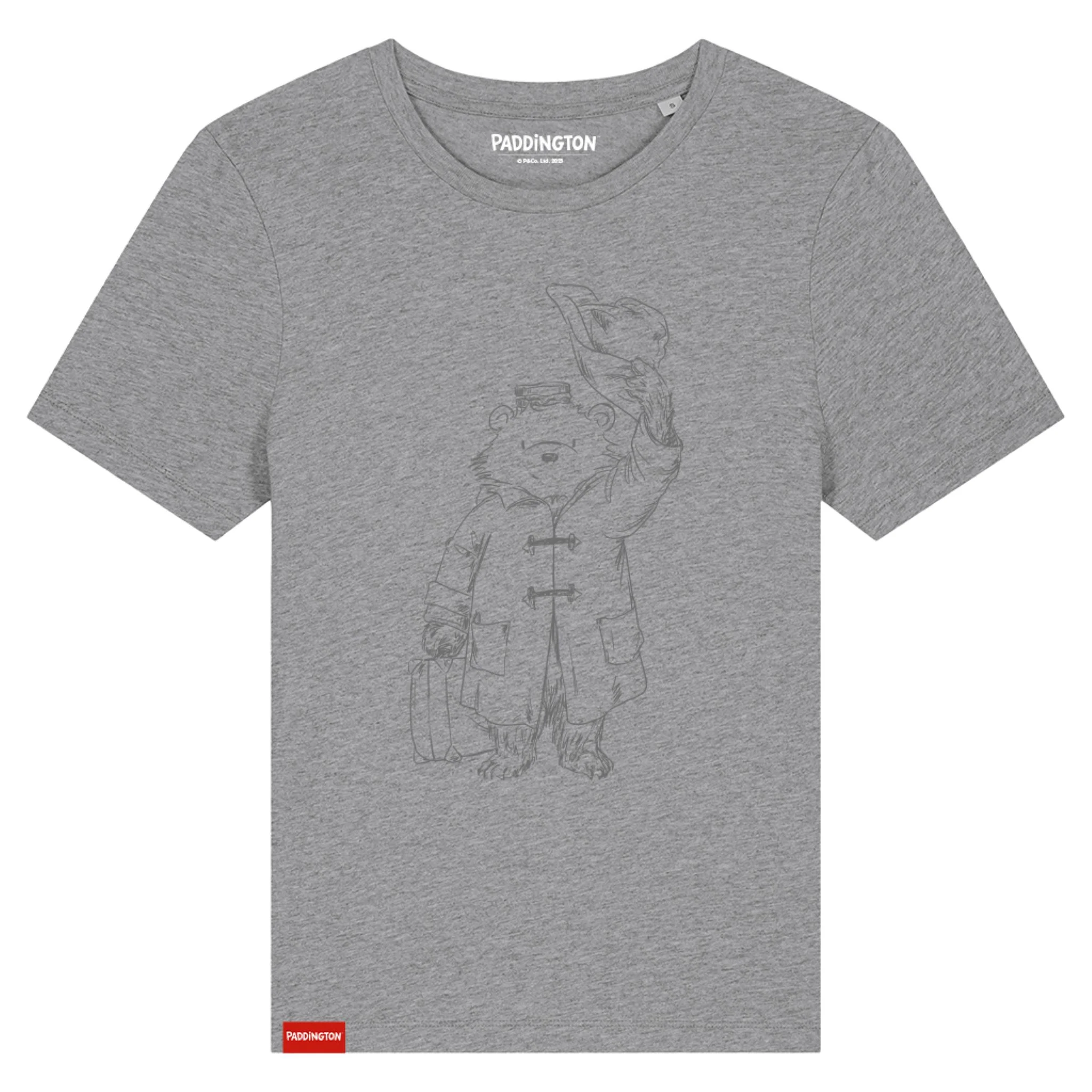 Classic Paddington "Doffing Hat" Sketch Ladies' T-Shirt - Image 7