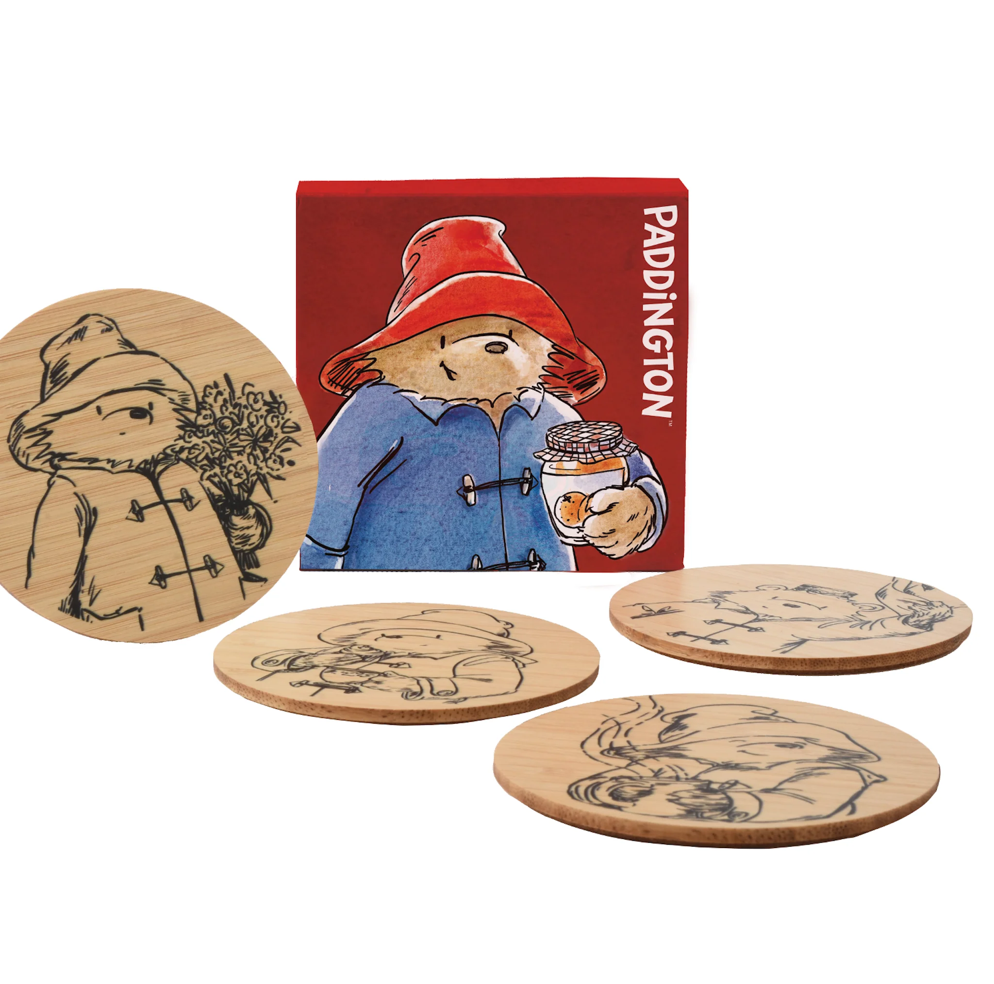 The Essential Paddington Set of 4 Coasters - Image 4