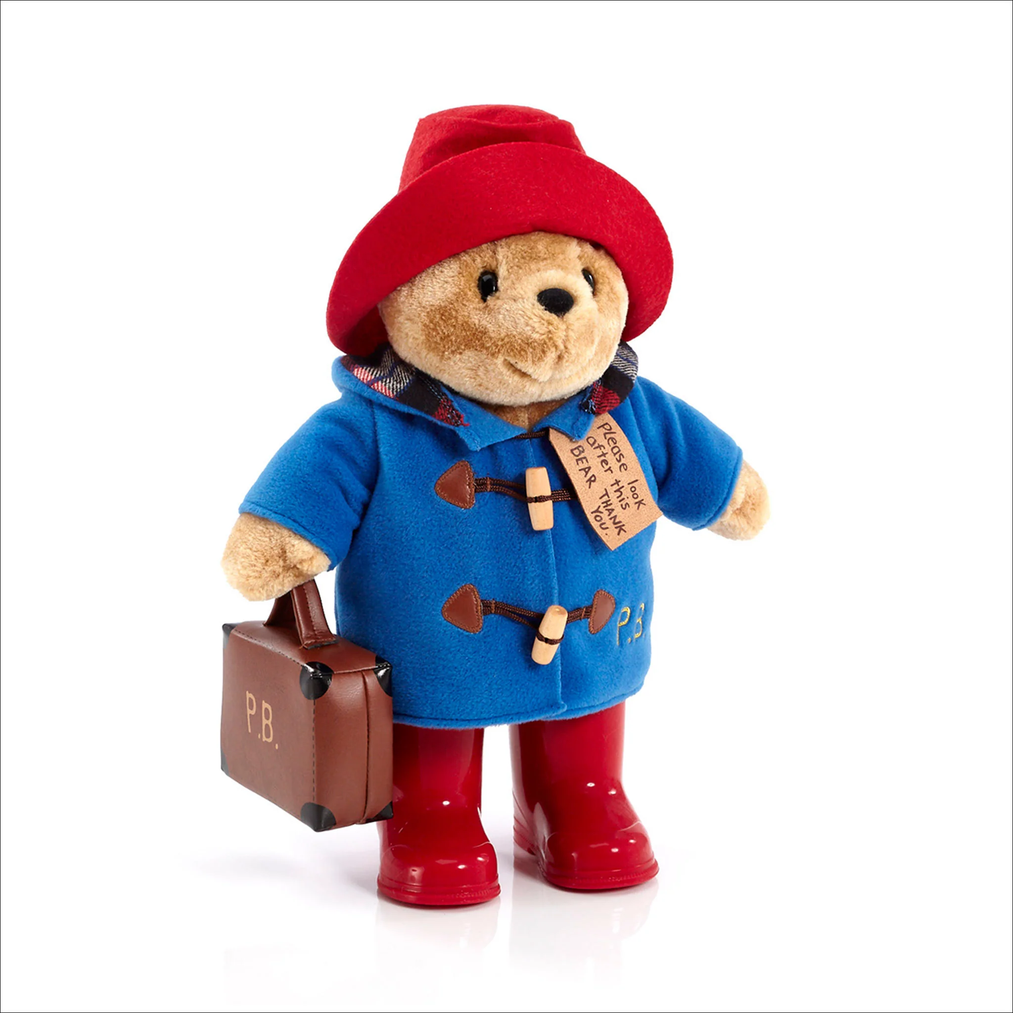 Large Classic Paddington Plush With Boots & Suitcase - Image 3