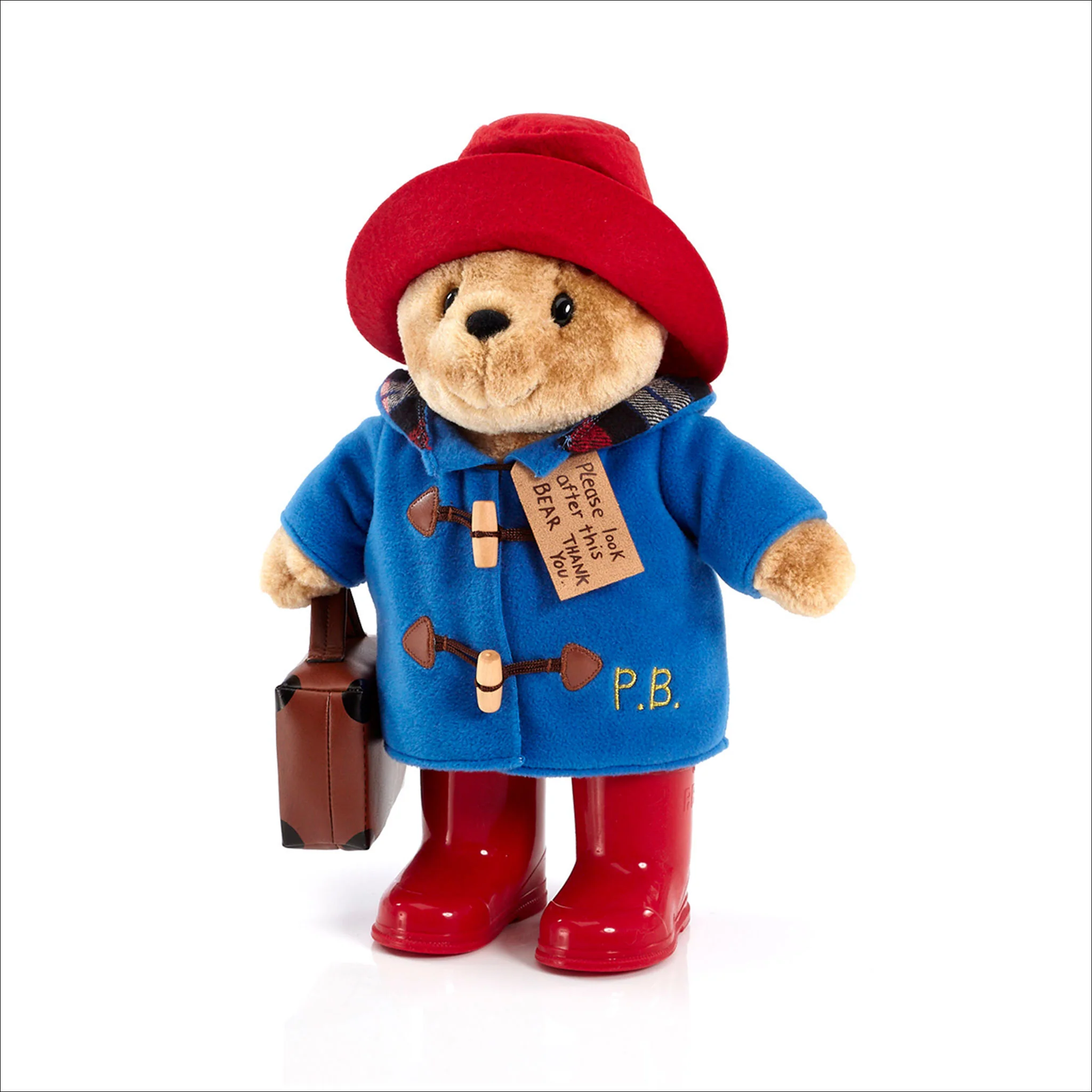 Large Classic Paddington Plush With Boots & Suitcase - Image 4