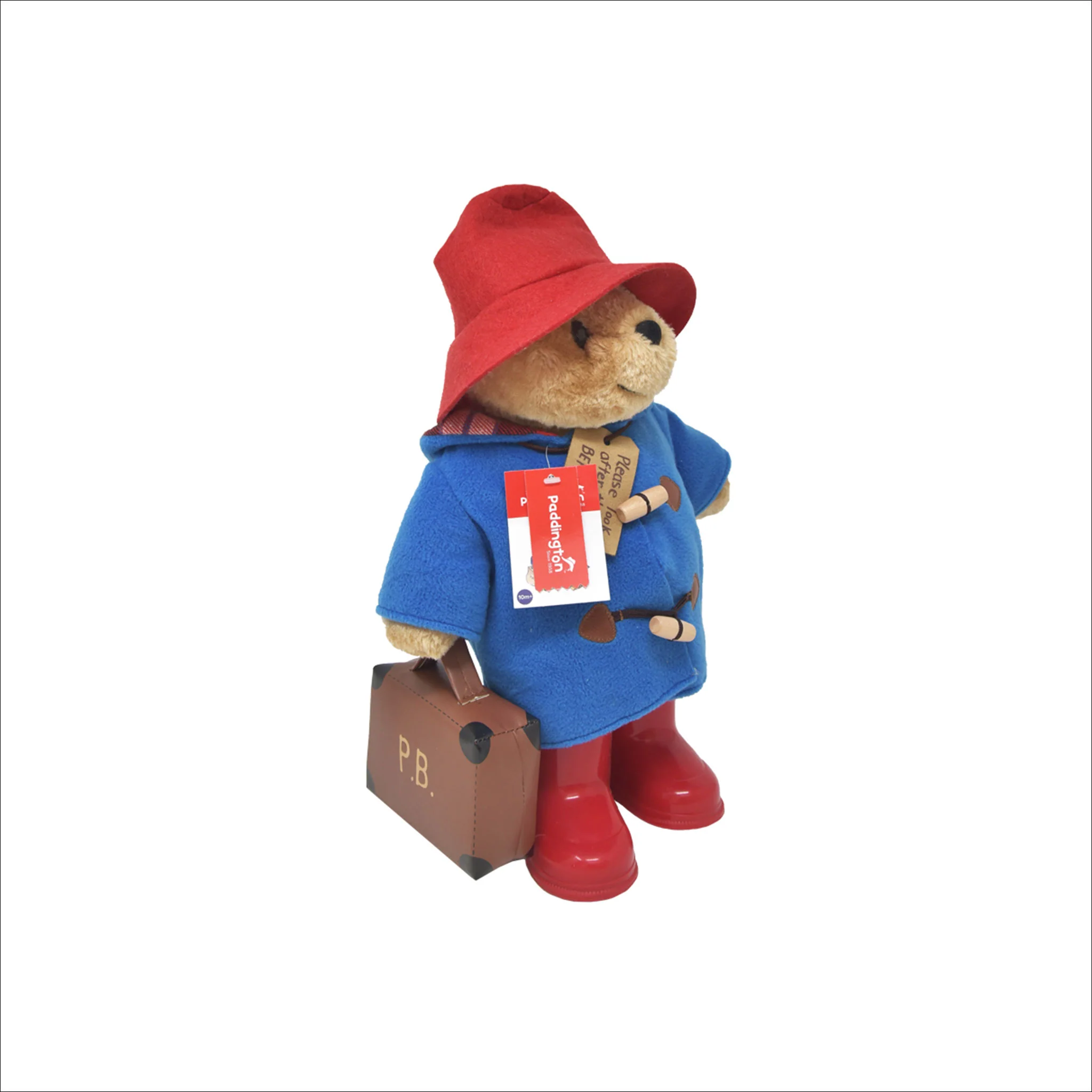 Large Classic Paddington Plush With Boots & Suitcase - Image 5