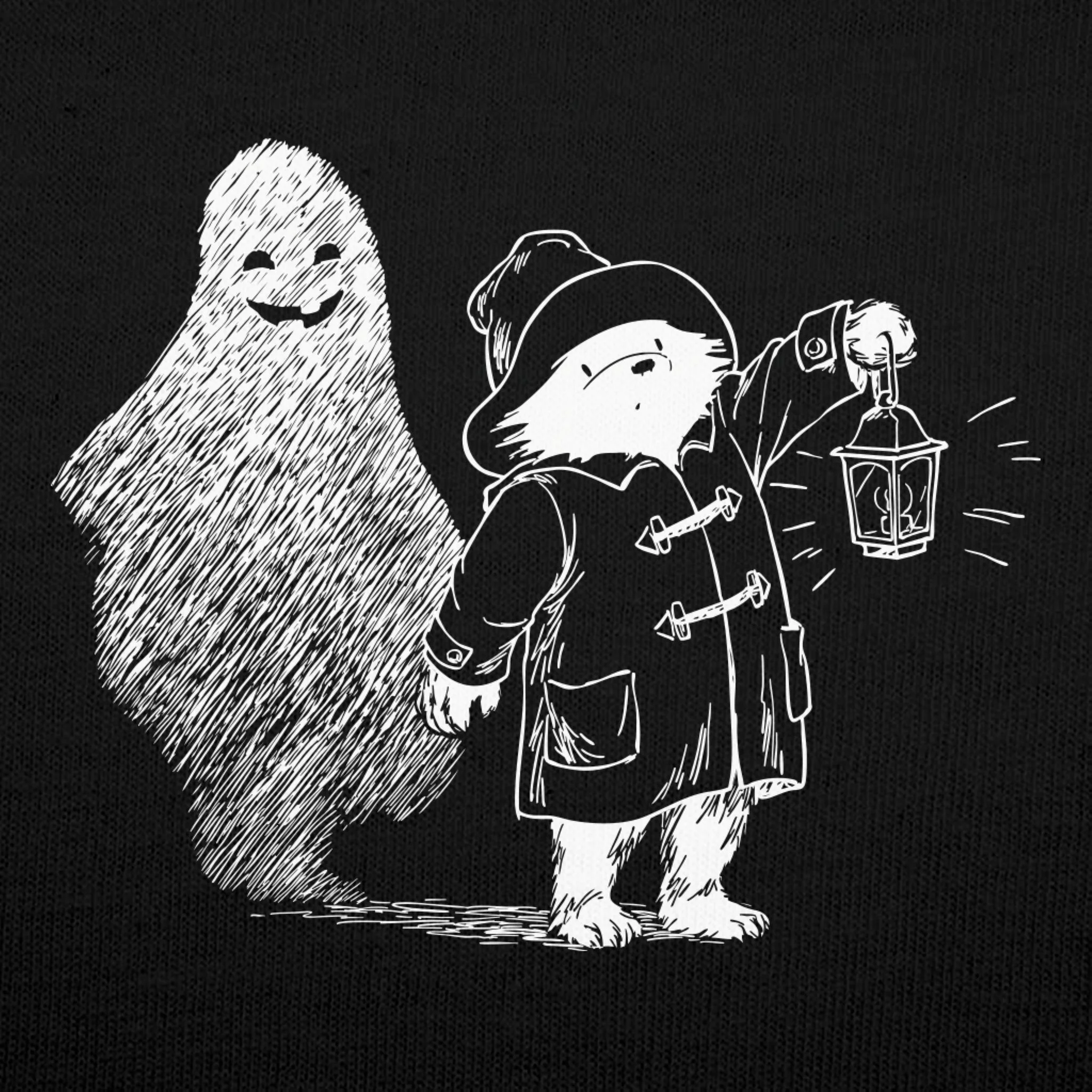 Paddington Halloween Adult T-Shirt (Black) - Image 3