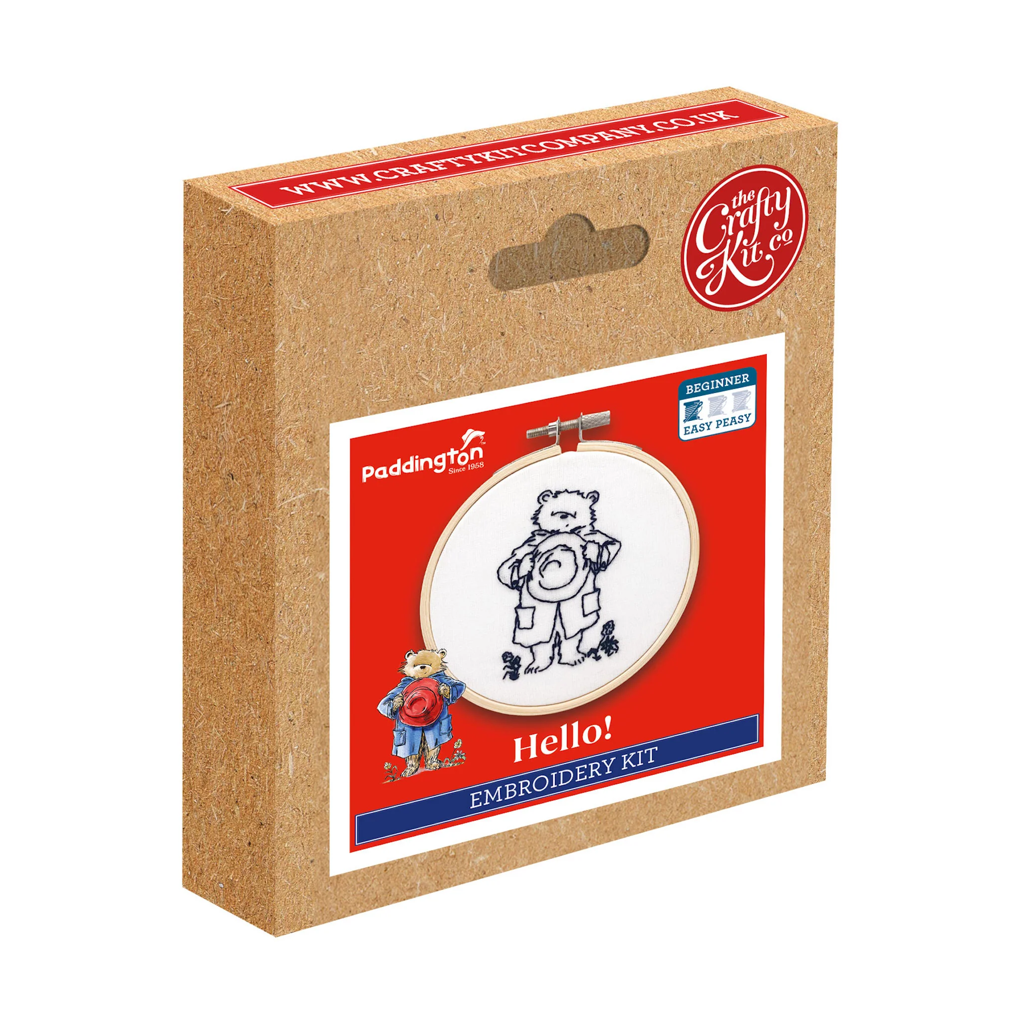 Paddington 'Hello!' Mini Embroidery Kit - Image 3