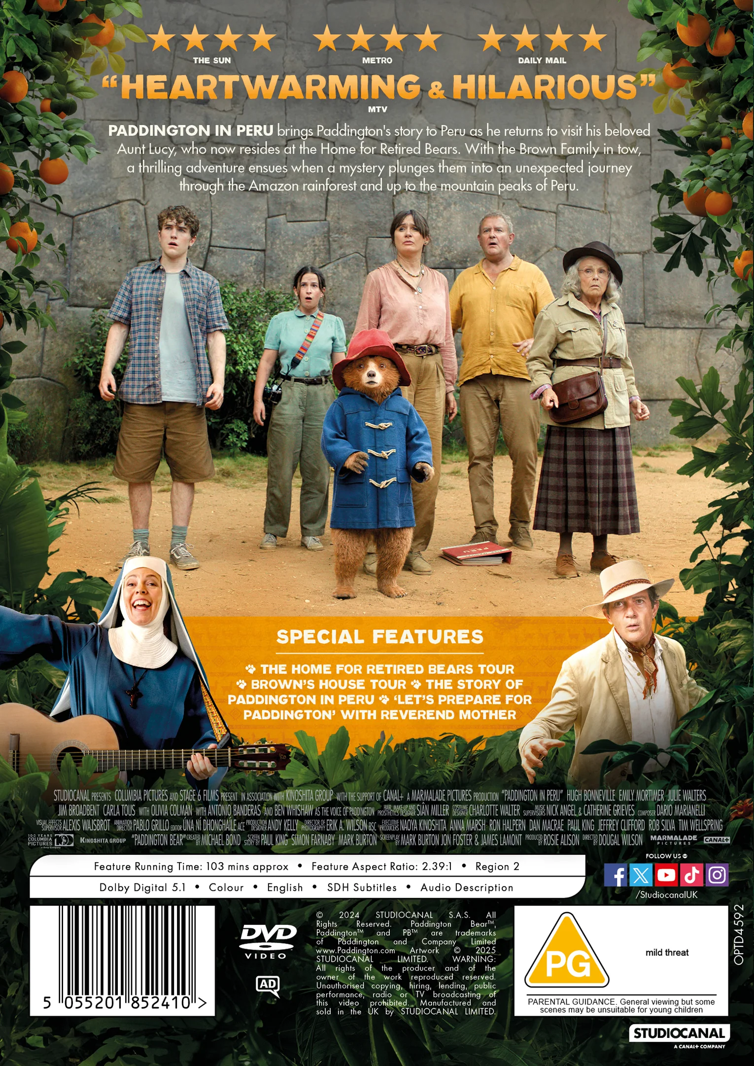 Paddington In Peru (DVD) - Image 2