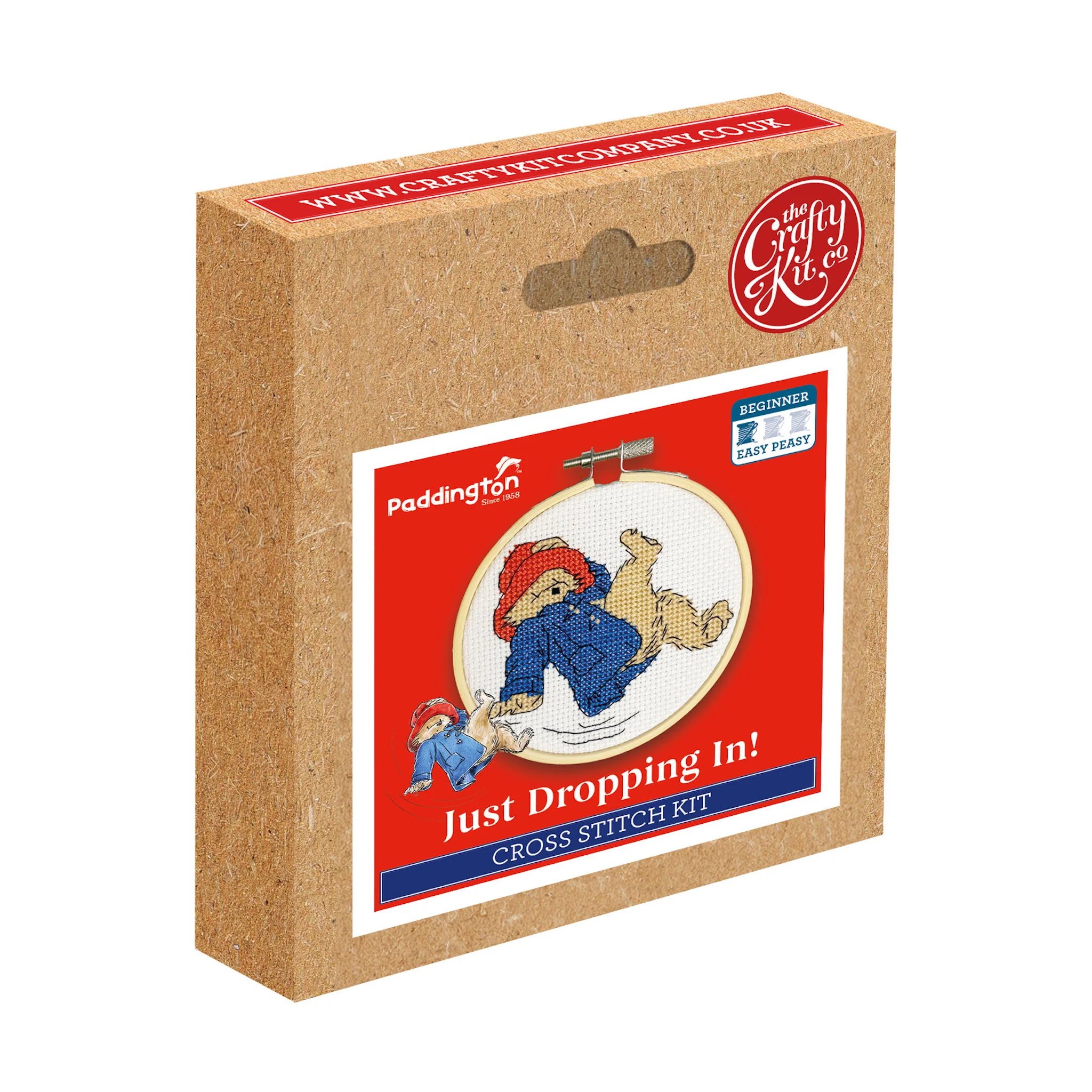 Paddington 'Just Dropping In!' Mini Cross Stitch Kit - Image 3
