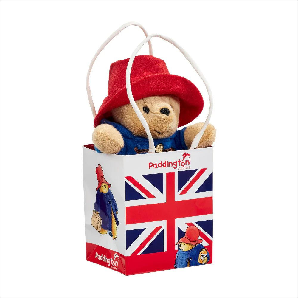 Paddington Plush In Union Jack Bag - Image 2