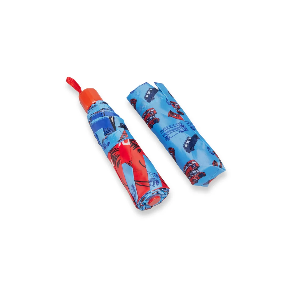 Paddington Red & Blue Umbrella - Image 4