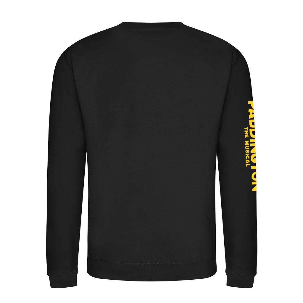 Paddington The Musical: Printed Sleeve Adult Sweatshirt - Image 2